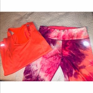 Matching Workout outfit